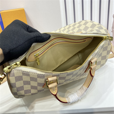 L.V Speedy Bandoulière 30 Damier Azur N41373