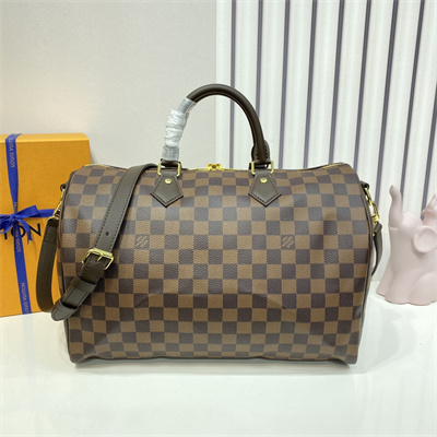 L.V Speedy Bandoulière 35 Damier Ebene N41366
