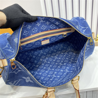 L.V Keepall Bandoulière 45 Monogram Denim M24315