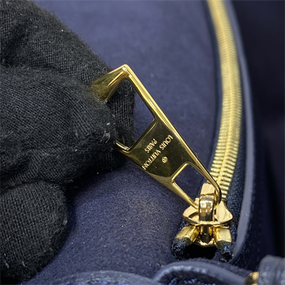 L.V Diane Bag Monogram Empreinte Cowhide Navy M47161