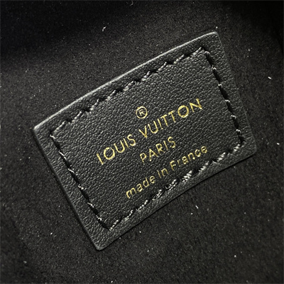 LV Side Trunk PM Bag Grained Calfskin Black M23817