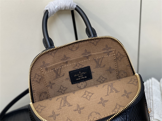 L.V Alma Backpack Epi Leather Black M25103