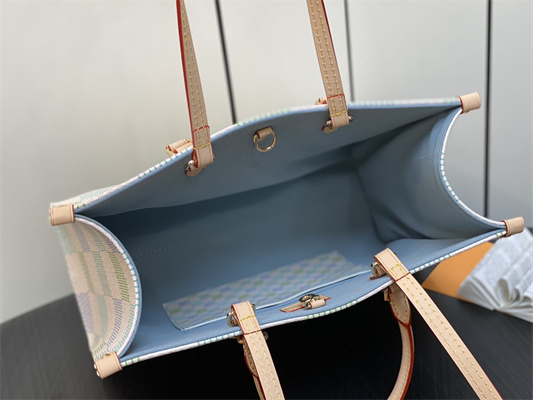 L.V ONTHEGO MM Damier Giant Coated Canvas N40518