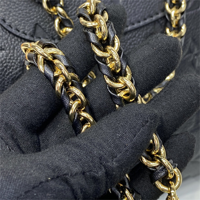 L.V Backup Monogram Empreinte Black M47072