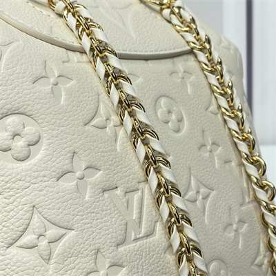 L.V Backup Monogram Empreinte Cream M47106