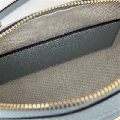 Gu.cci Ophidia GG Mini Top Handle Bag Grey Blue 772053