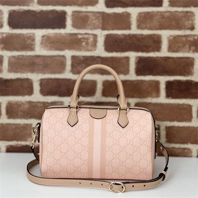 Gu.cci Ophidia GG Small Top Handle Bag Pink 772061