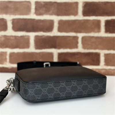 Gu.cci Small GG Crossbody Bag With Tag Black 795465