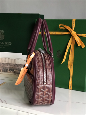 Go*ard saint jeanne medium bowling bag burgundy