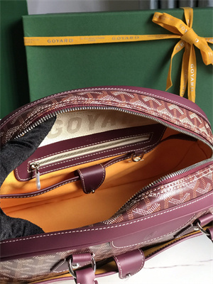 Go*ard saint jeanne large bowling bag burgundy