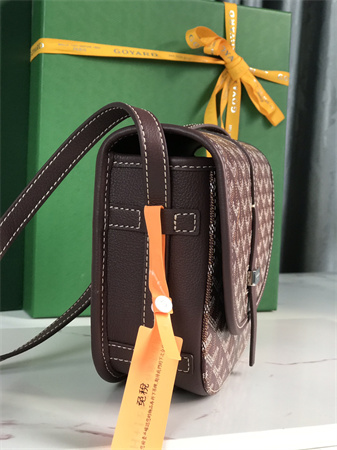 belvedere pm bag Go*ardine canvas & decize taurillon leather burgundy