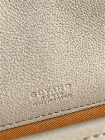 belvedere pm bag Go*ardine canvas & decize taurillon leather white