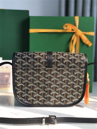 belvedere pm bag Go*ardine canvas & decize taurillon leather black