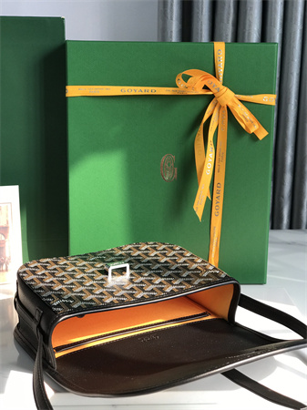 belvedere pm bag Go*ardine canvas & decize taurillon leather black