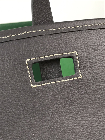 belvedere pm bag Go*ardine canvas & decize taurillon leather grey