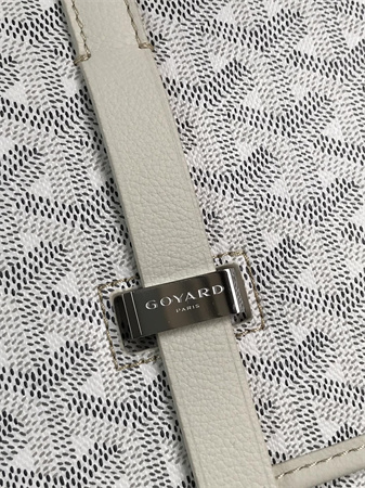 belvedere mm bag Go*ardine canvas & decize taurillon leather white