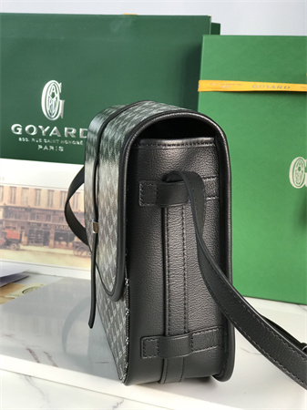 belvedere mm bag Go*ardine canvas & decize taurillon leather black