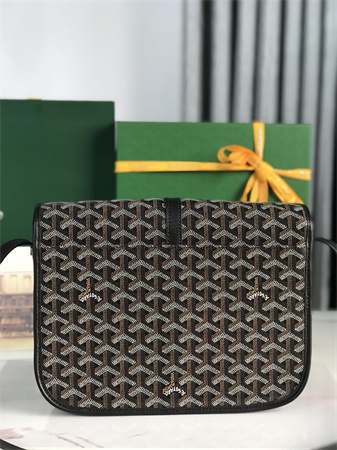 belvedere mm bag Go*ardine canvas & decize taurillon leather black