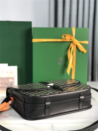 belvedere mm bag Go*ardine canvas & decize taurillon leather black