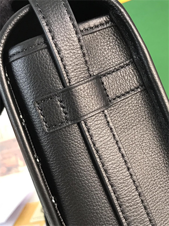 belvedere mm bag Go*ardine canvas & decize taurillon leather black