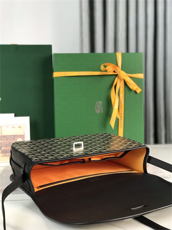 belvedere mm bag Go*ardine canvas & decize taurillon leather black