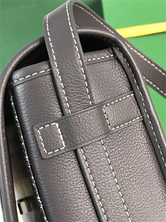 belvedere mm bag Go*ardine canvas & decize taurillon leather grey