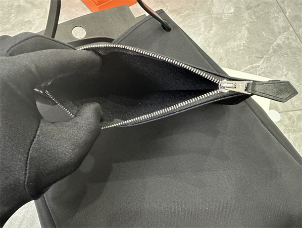 Her.mes Herbag Backpack Canvas and Calfskin