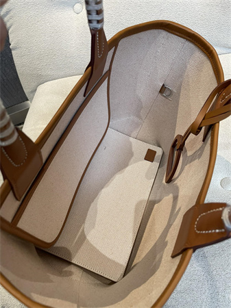 Her.mes Steeple Handbag Hplume Canvas and Swift Calfskin multicolor Printing HS