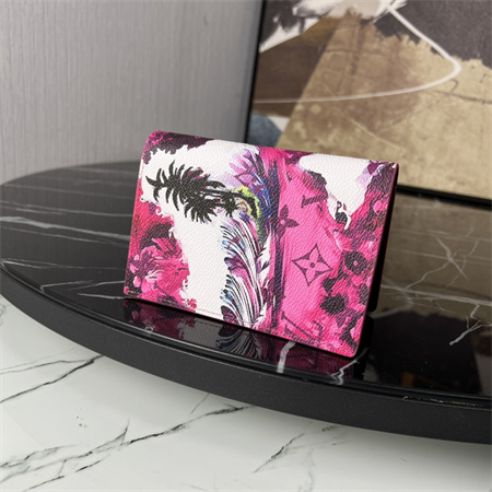 LV Passport Cover Monogram Surfin’ coated canvas Purple M83479