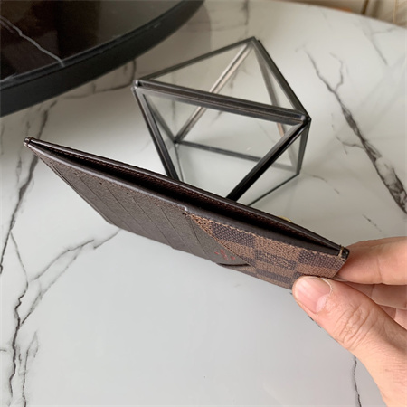 L.V Card Holder Damier Ebene Canvas N60378