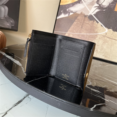 L.V Victorine Wallet Monogram Canvas and Reverse Canvas M81557