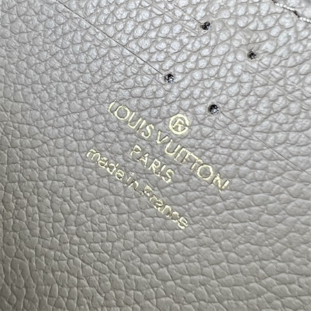 LV  Clémence Wallet Monogram Empreinte Leather Tourterelle M82338