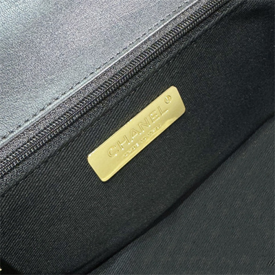 Ch*el mini classic flap bag with pearls gold tone metal