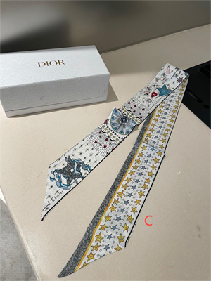 D*or twilly 100% silk 31946 (4colors)