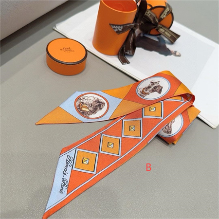 H**mes twilly 100% silk 32020