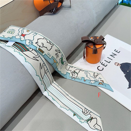 H**mes twilly 100% silk 32021