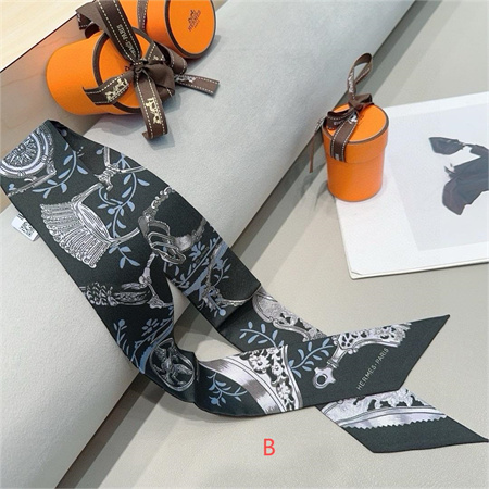 H**mes twilly 100% silk 32022