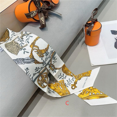 H**mes twilly 100% silk 32022