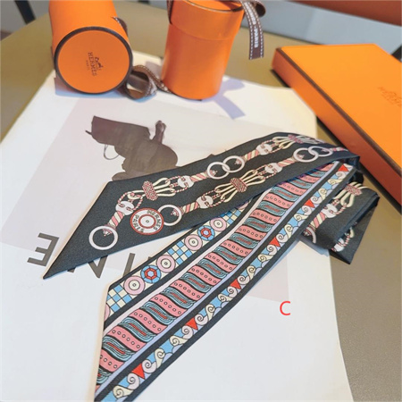 H**mes twilly 100% silk 32024