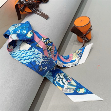 H**mes twilly 100% silk 32025