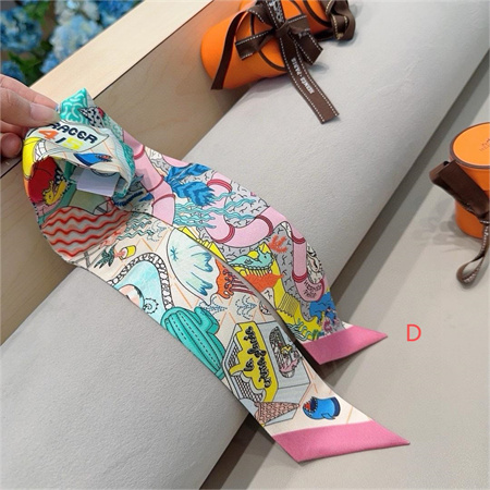 H**mes twilly 100% silk 32025