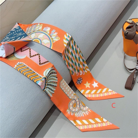 H**mes twilly 100% silk 32026