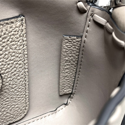 Fen.di Baguette MiniSelleria bag with 309 hand-sewn topstitches