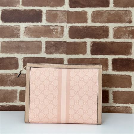 gu.cci ophidia gg pouch S*p*e canvas dusty pink 625549