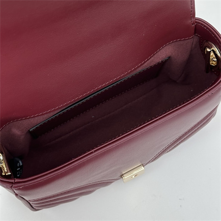 Gu.cci GG Marmont MINI TOP HANDLE BAG Rosso Ancora red 811238