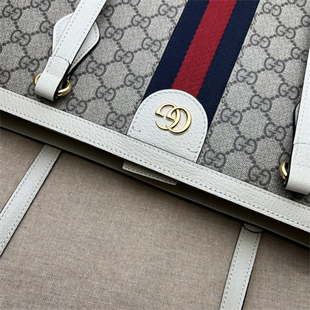 gu.cci ophidia gg medium tote bag S*p*e canvas 631685