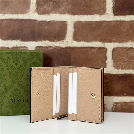 gu.cci ophidia gg card case wallet S*p*e canvas dusty pink 523155