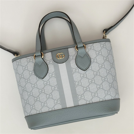 G*u*i ophidia mini tote bag dusty blue 811716