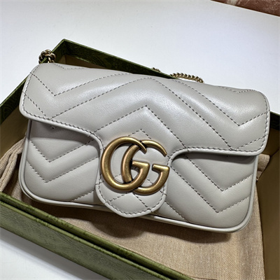 G*u*i gg marmont mini bag grey 476433