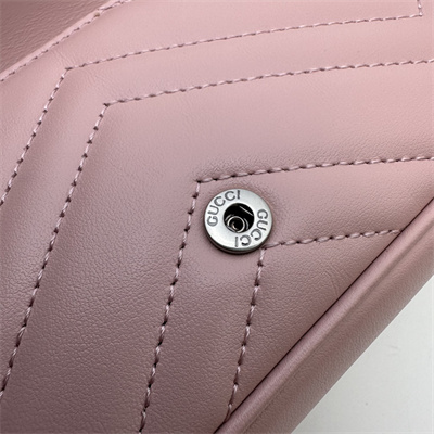 Gu.cci GG Marmont Mini Bag Pink 476433